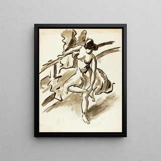 Carl Newman - Standing Female Dancer.webp