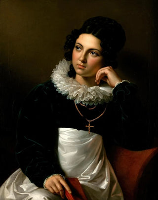 Carl Peter Goebel the Elder - Rosalia Klieber the wife of the sculptor Josef Klieber.webp