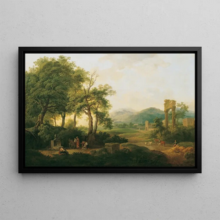 Carl Philipp Schallhas - Arkadische Landschaft.webp