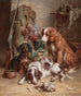 Après la chasse - Carl Reichert — näkymä teoksesta