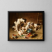 Artistes en herbe - Carl Reichert — kehystetty taideteos seinällä