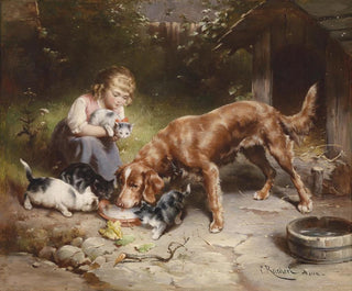 Juhla-ateria - Carl Reichert — näkymä teoksesta