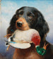 Setter Gordon avec canard colvert - Carl Reichert — näkymä teoksesta