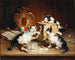 Chatons espiègles - Carl Reichert — näkymä teoksesta