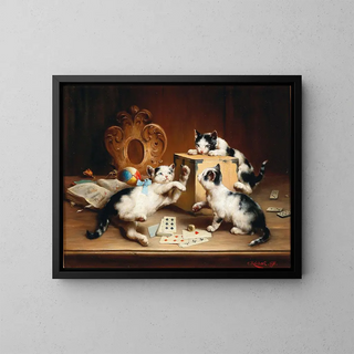 Carl Reichert - Playful kittens.webp