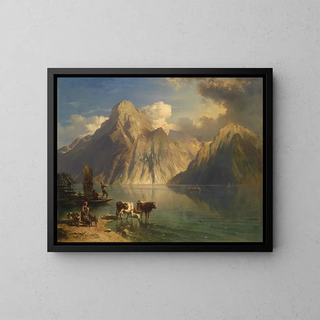 Carl Schweninger - Das Echo vom Traunstein.webp