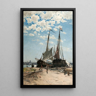 Carl Sknberg - The Harbour Dordrecht.webp