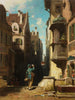 Le facteur - Carl Spitzweg — näkymä teoksesta