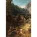 Maalauksen jäljennös Moulin de montagne - Carl Spitzweg