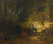 Metsissä - Carl Spitzweg — näkymä teoksesta