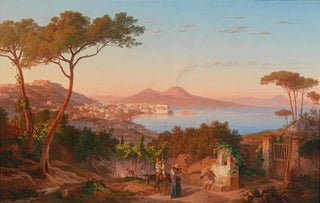 Carl Wilhelm Gtzloff - Blick in die Bucht von Neapel.webp