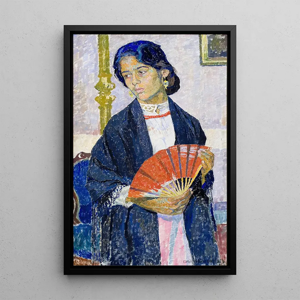 Pieni gitane - Carl Wilhelmson — kehystetty taideteos seinällä
