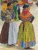 Espanjalaisista naisista - Carl Wilhelmson — näkymä teoksesta