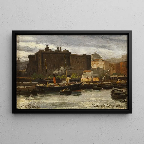 Carl Wuttke - Im Hafen von Neapel.webp
