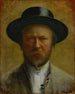 Portrait of a man traditionally identified as an autoportrait - Carlo Bugatti — näkymä teoksesta