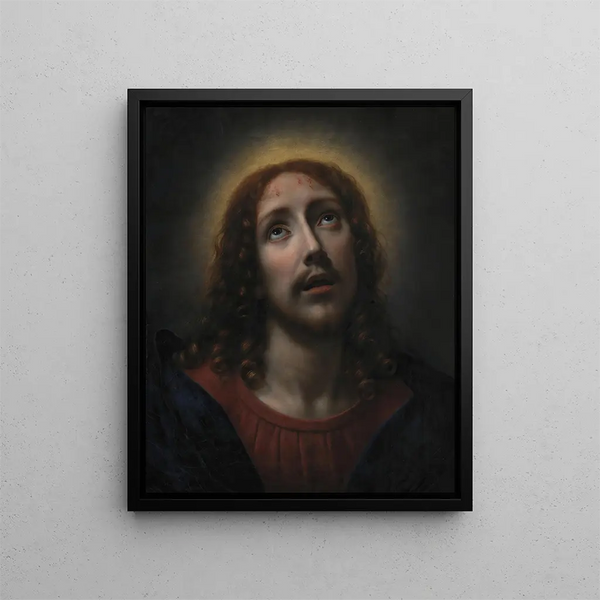 L'agonie du Christ au jardin de Gethsémani - Carlo Dolci — kehystetty taideteos seinällä