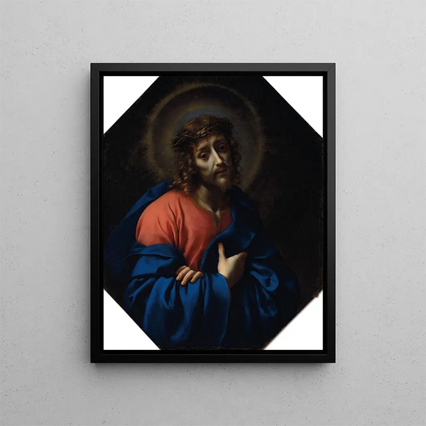 Voici l'homme - Carlo Dolci — kehystetty taideteos seinällä
