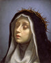 Sainte Catherine de Sienne - Carlo Dolci — näkymä teoksesta