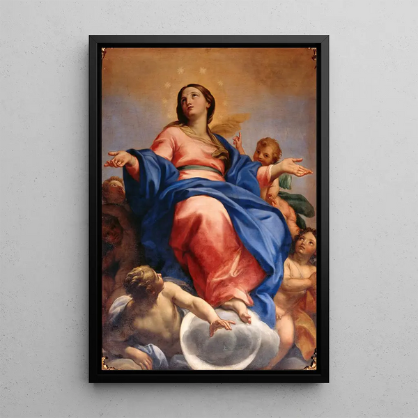 Immaculée Conception - Carlo Maratti — kehystetty taideteos seinällä