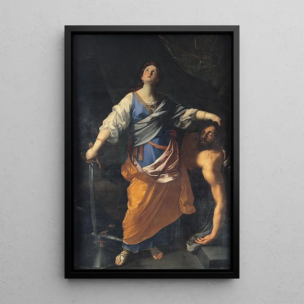 Judith-maalaus - Carlo Maratti — kehystetty taideteos seinällä