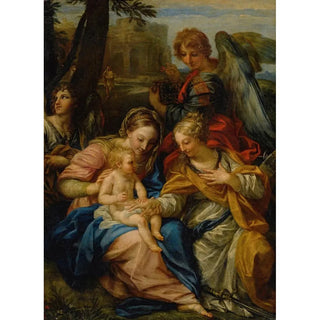 Carlo Maratti - Mystic Marriage Of Saint Catherine Of Alexandria.webp