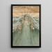 Maalauksen jäljennös La Vague - Carlos Schwabe