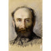Maalauksen jäljennös Auguste Baily 1856-1908 taidemaalari veljensä - Caroline Baily
