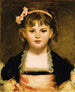 Portrait d'une jeune fille - Carolus-Duran — näkymä teoksesta
