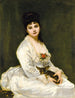 Portrait de Mme Henri Fouquier - Carolus-Duran — näkymä teoksesta