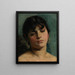 Esquisse de portrait d'une jeune fille - Carolus-Duran — kehystetty taideteos seinällä