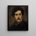 Portrait d'Alexandre Falguière - Carolus-Duran — kehystetty taideteos seinällä
