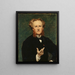 Portrait d'Étienne Haro - Carolus-Duran — kehystetty taideteos seinällä