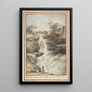 Caspar Wolf - A Bridge on the Aar at the Foot of the Grimsel in the Canton of Berne.webp