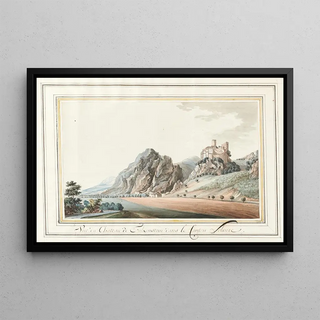 Caspar Wolf - Vue du Chateau de Falkenstein dans le Canton Soleure.webp