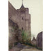 Carcassonne-maalaus - Cass Gilbert — näkymä teoksesta