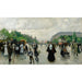 Maalauksen jäljennös What is happening in Copenhagen - Paul Fischer