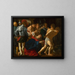 Le Christ portant la croix - Cecco del Caravaggio — kehystetty taideteos seinällä