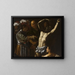 Saint Sébastien - Cecco del Caravaggio — kehystetty taideteos seinällä