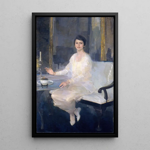 Ernesta-maalaus - Cecilia Beaux — kehystetty taideteos seinällä