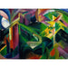 Maalauksen jäljennös Maalaus: Peurat luostaripuutarhassa - Franz Marc