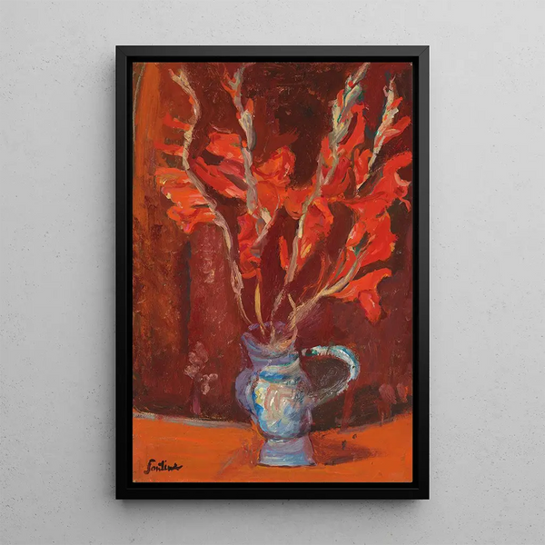 Glaïeul-maalaus - Chaïm Soutine — kehystetty taideteos seinällä