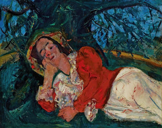 La sieste - Chaïm Soutine — näkymä teoksesta