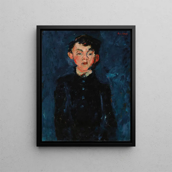 Le Chasseur - Chaïm Soutine — kehystetty taideteos seinällä