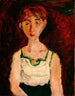 Pieni tyttö - Chaïm Soutine — näkymä teoksesta