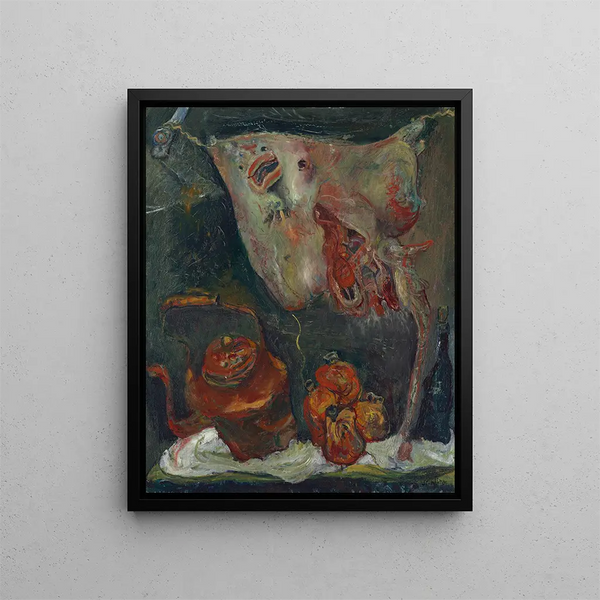 Luontoaiheinen kuollut meriraitis - Chaïm Soutine — kehystetty taideteos seinällä