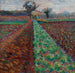 Champ avec des arbres - Umberto Boccioni — näkymä teoksesta