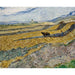 Maalauksen jäljennös Champ clos avec laboureur - Vincent van Gogh