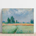 Maalauksen jäljennös Vehnäpellosta - Claude Monet