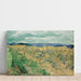 Maalauksen jäljennös Vehnäpelto ja mustikat - Vincent van Gogh