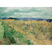 Maalauksen jäljennös Vehnäpelto ja mustikat - Vincent van Gogh